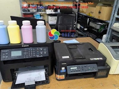 Đổ mực máy in tại Louis city Hoàng Mai